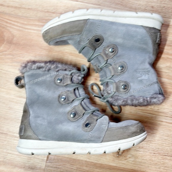 Sorel Suede Insulated Ankle Boots - Picture 8 of 8